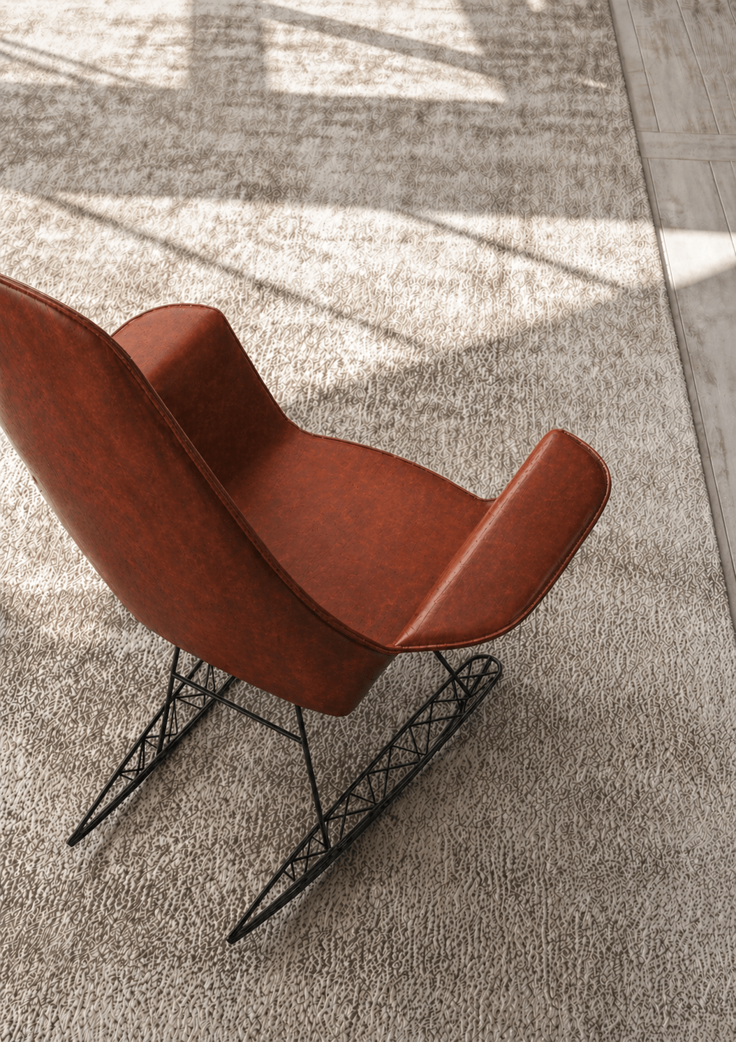 martina pelle rosso mattone vintage